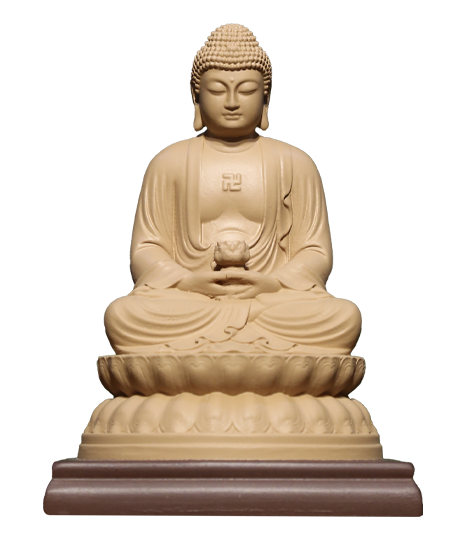 阿彌陀佛立體坐像10公分